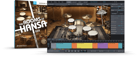 Toontrack THE ROOMS OF HANSA SDX v1.0.2 Superior Drummer